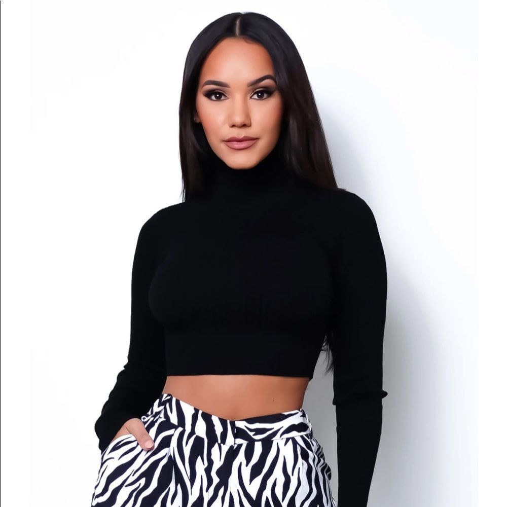 Replay Crop Top - Black